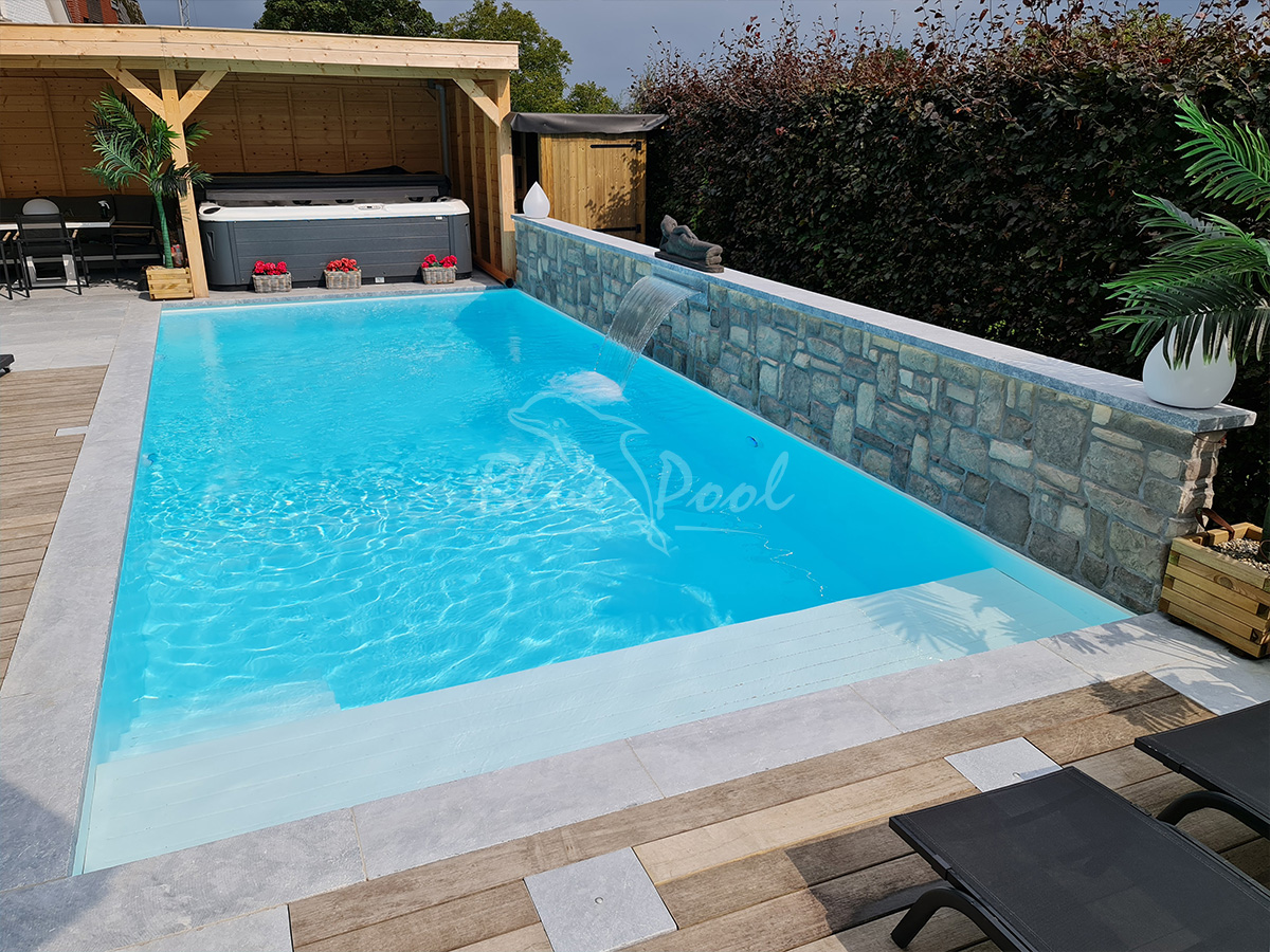 Piscine coque PE